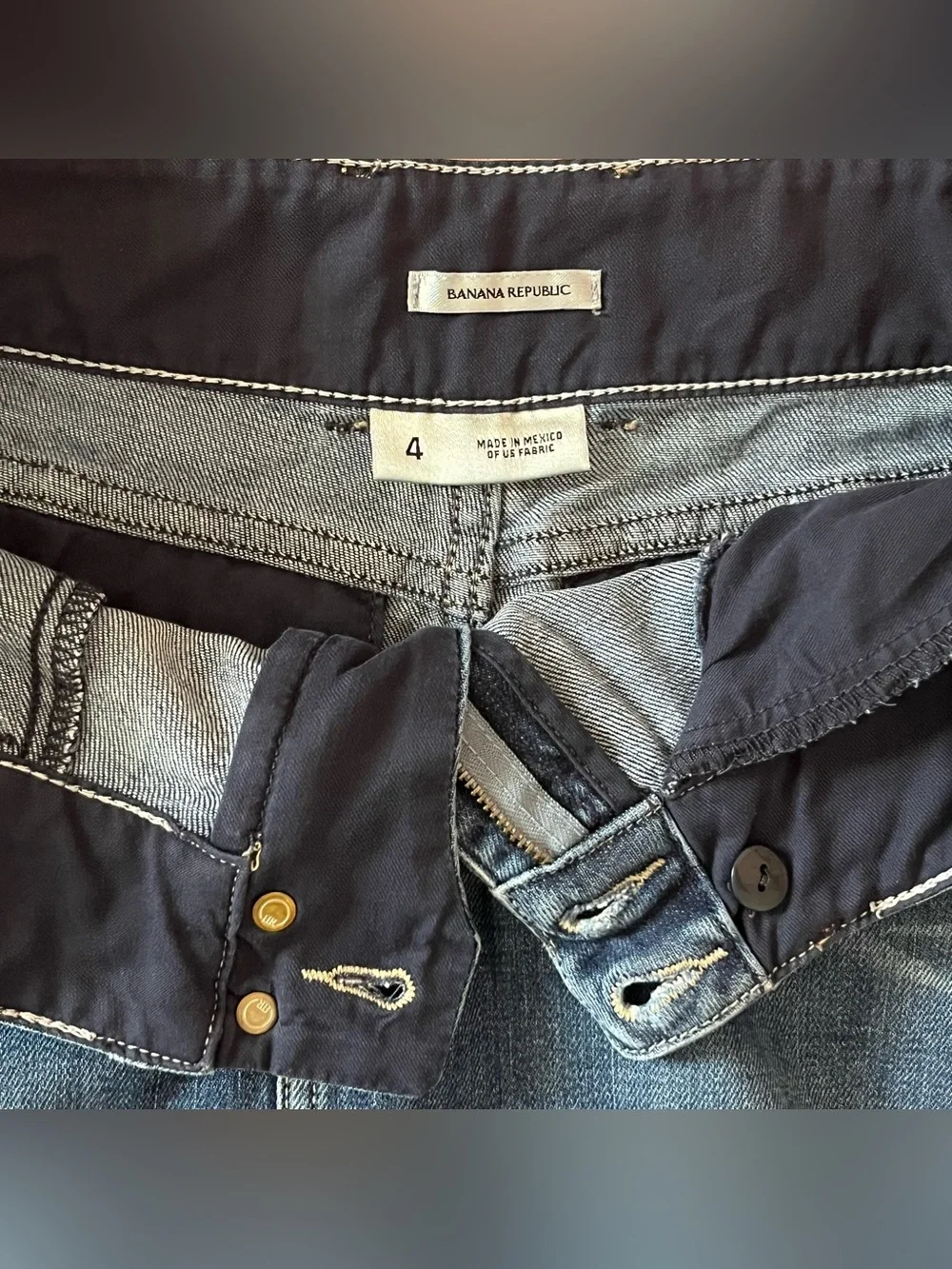 Banana republic denim skirt